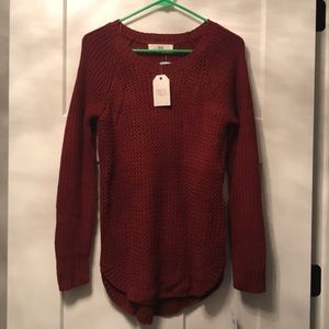 Cinnamon rust sweater